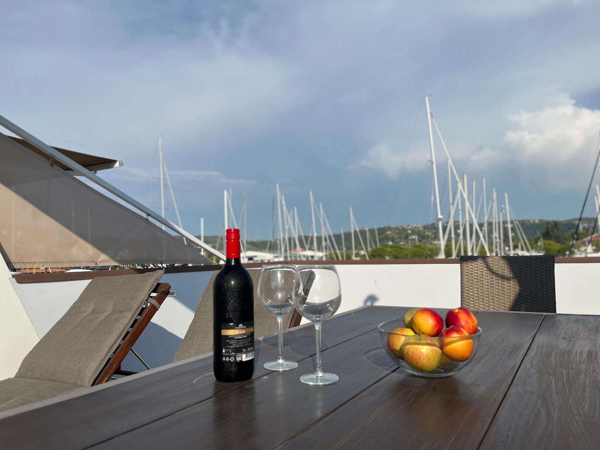 Marina Luxury Houseboat Lace Portorož Kültér fotó
